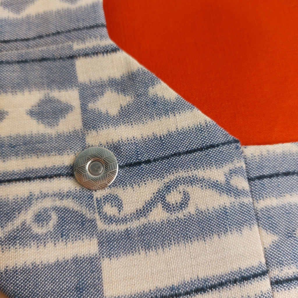 ポーチ/POUCH(S)　WHITE BLUE