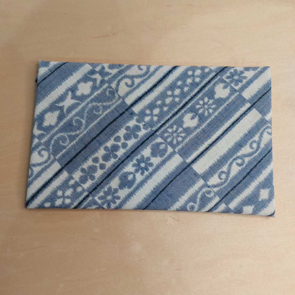 ポーチ/POUCH(S)　WHITE BLUE