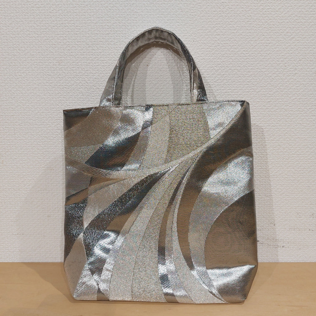2512帯バッグ/OBI BAG SILVER