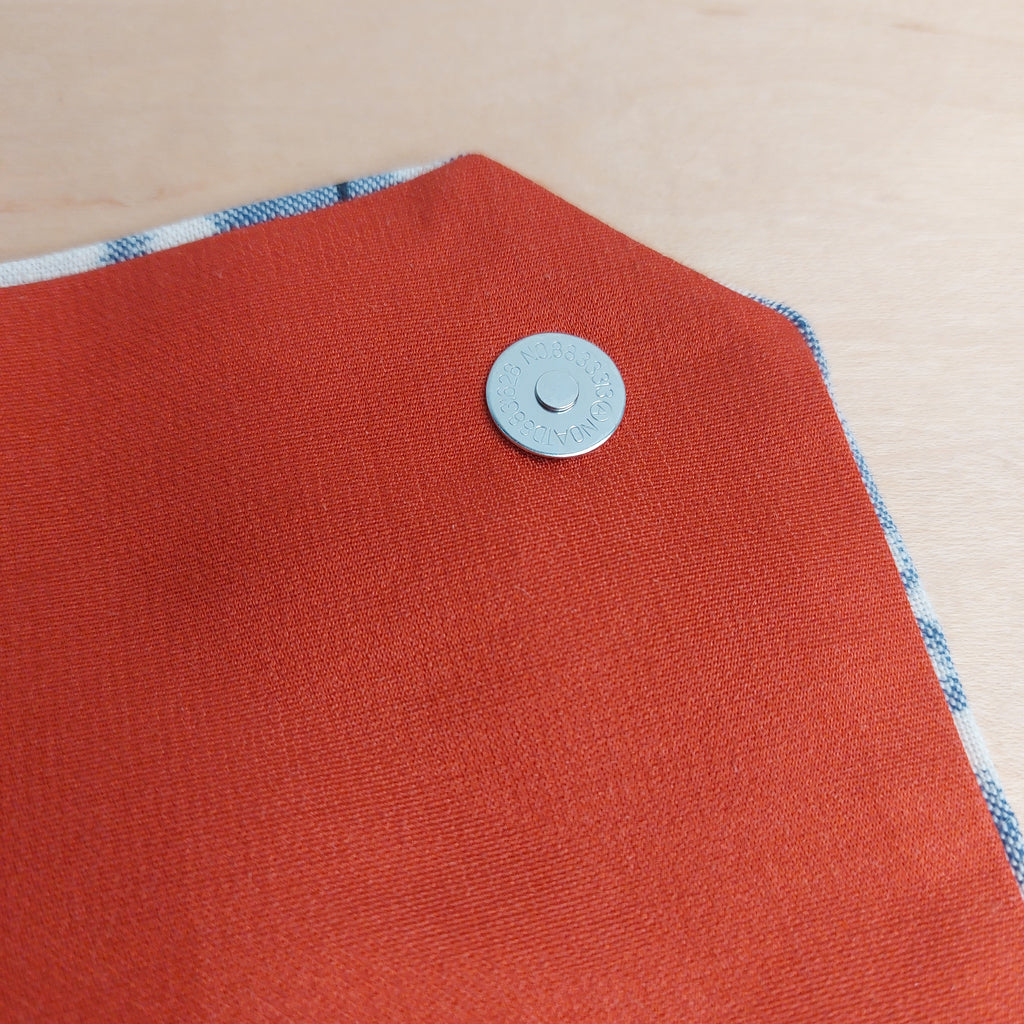 ポーチ/POUCH(S)　WHITE BLUE