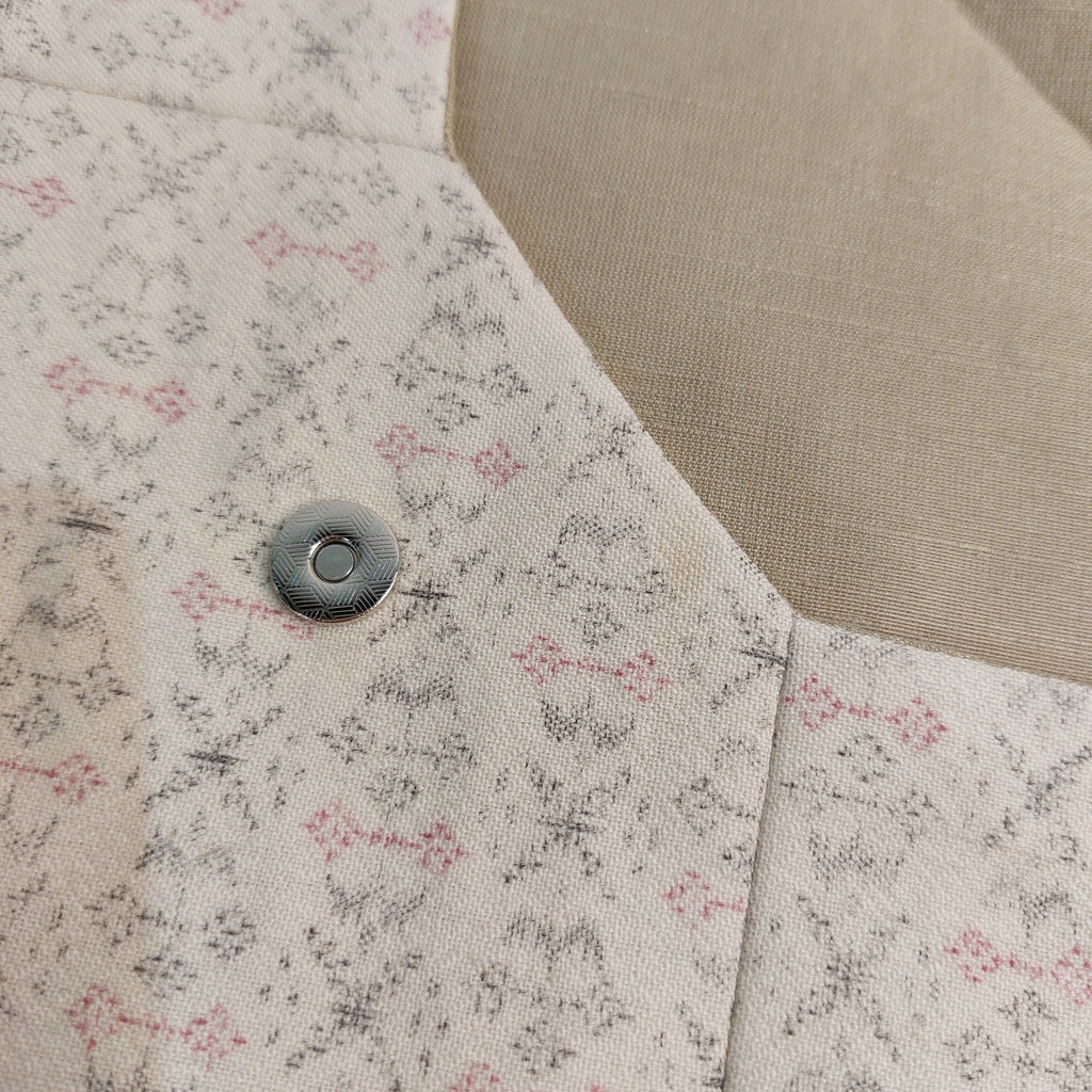 ポーチ/POUCH(M)　WHITE PINK