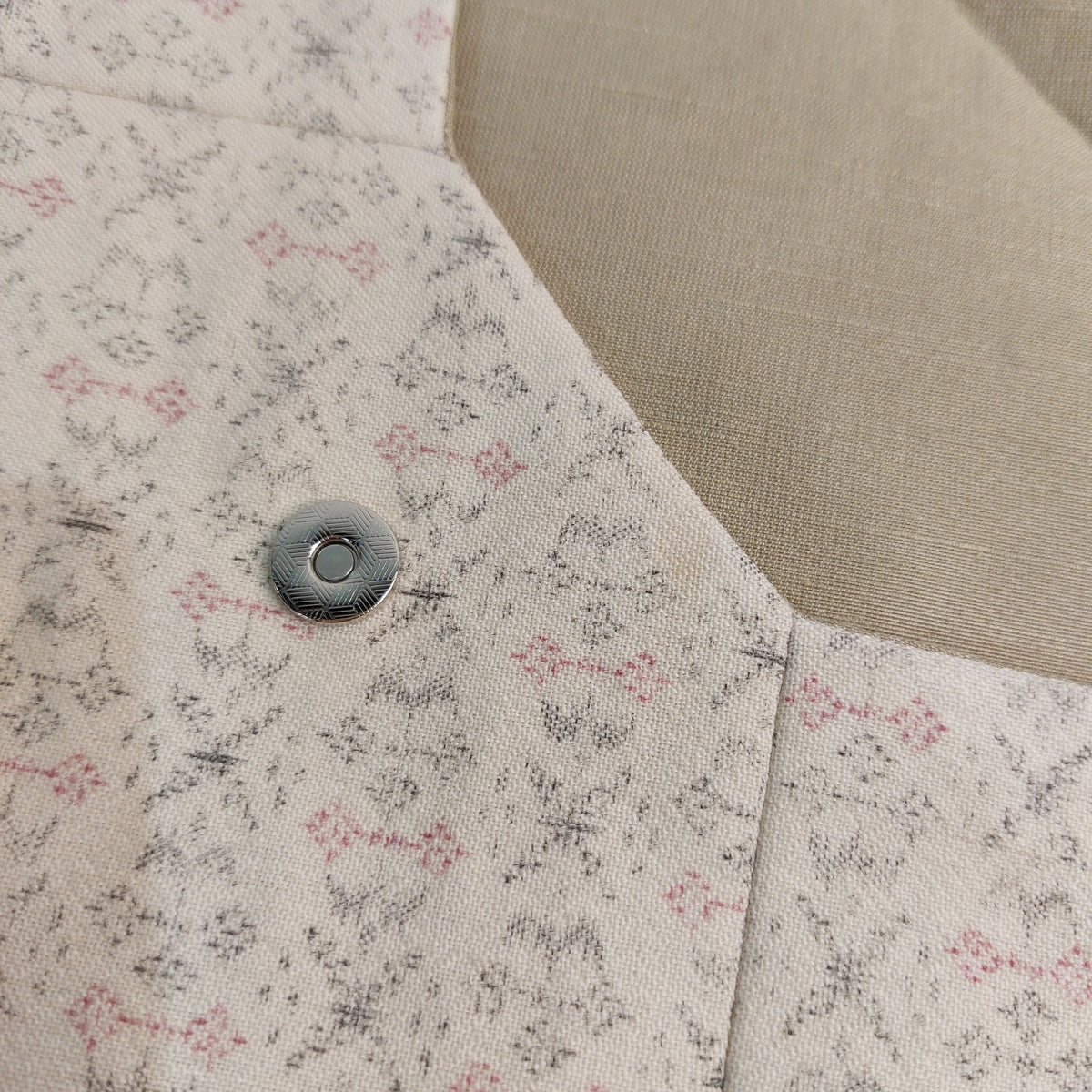 ポーチ/POUCH(M)　WHITE PINK