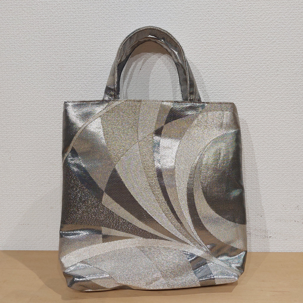 2512帯バッグ/OBI BAG SILVER