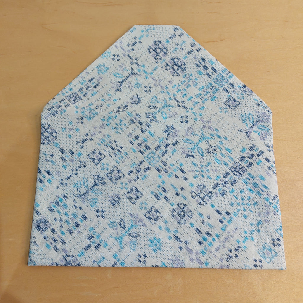 2512 ポーチ/POUCH(M)　WHITE BLUE
