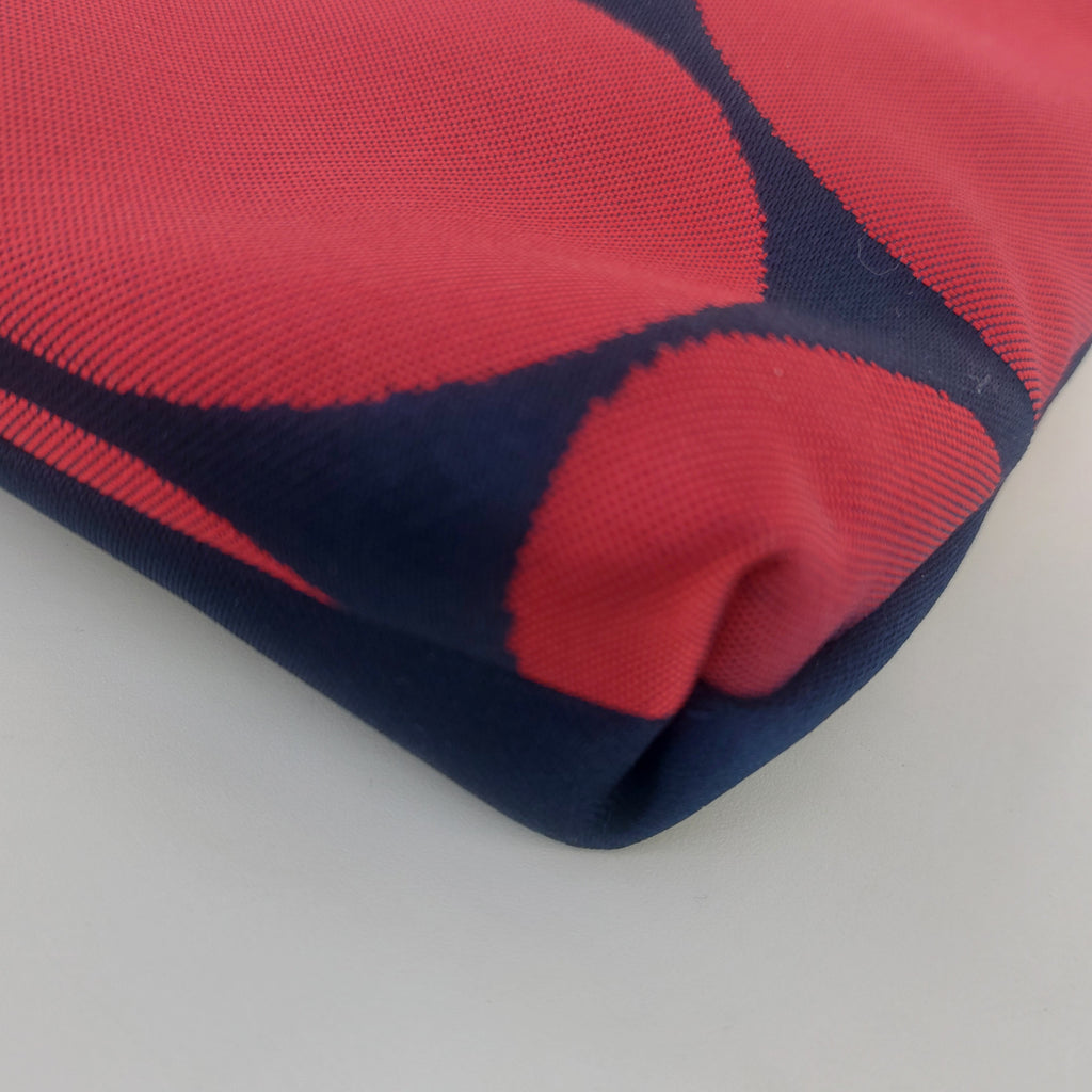 ポーチ　navy red3