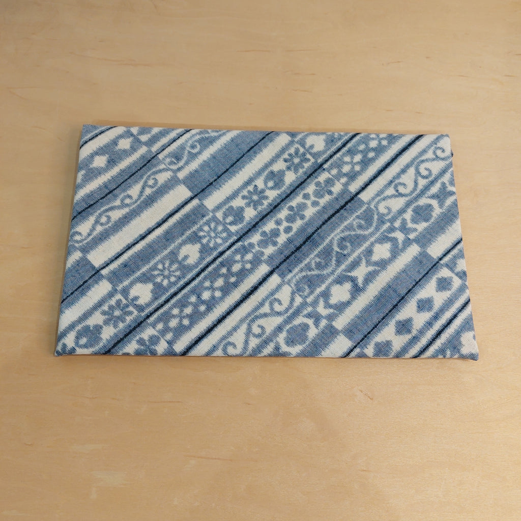 ポーチ/POUCH(M)　WHITE BLUE