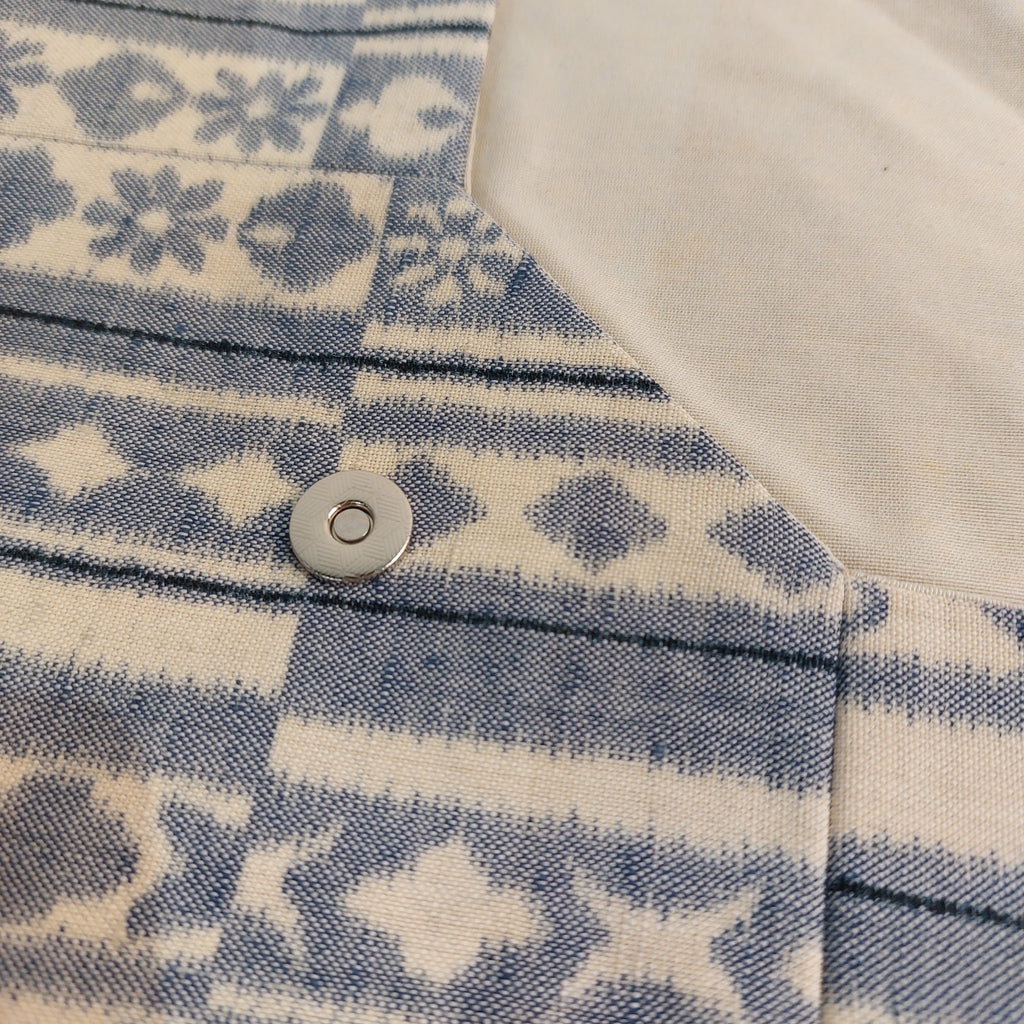 ポーチ/POUCH(M)　WHITE BLUE