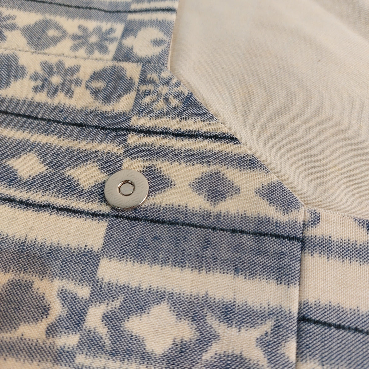 ポーチ/POUCH(M)　WHITE BLUE