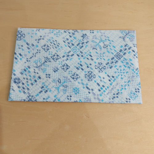 2512 ポーチ/POUCH(M)　WHITE BLUE