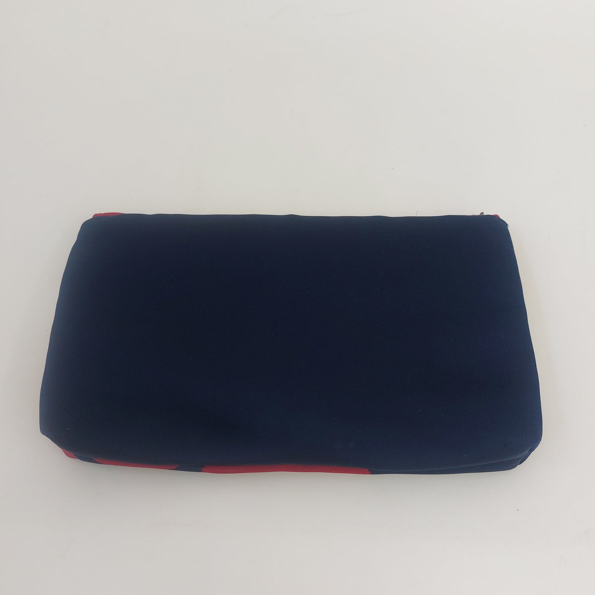 ポーチ　navy red3